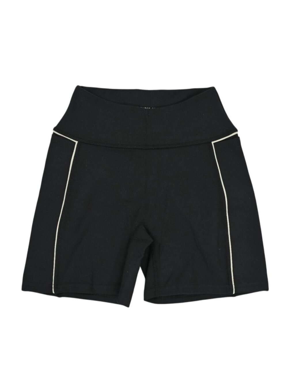 437 The Studio Short In Black & Creme